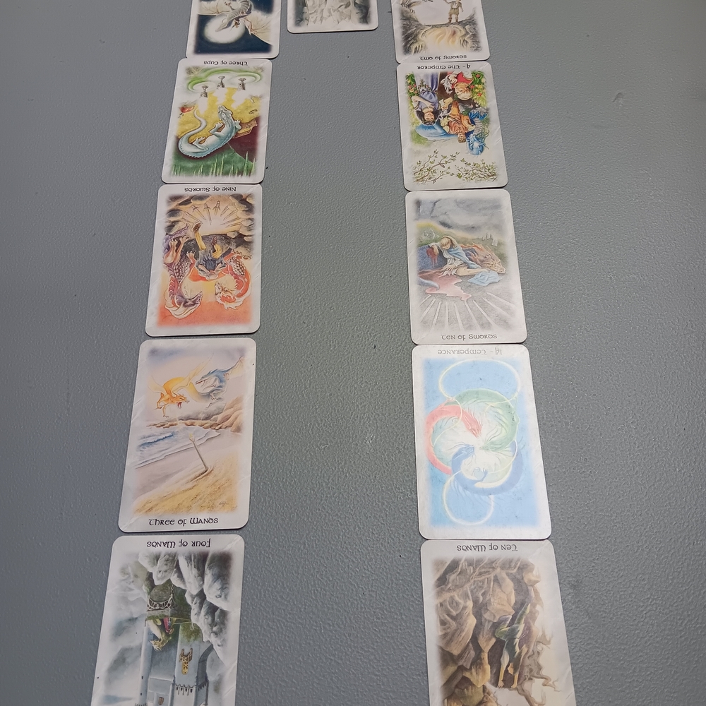 Enchanted 13 card draw Tarot  Reading